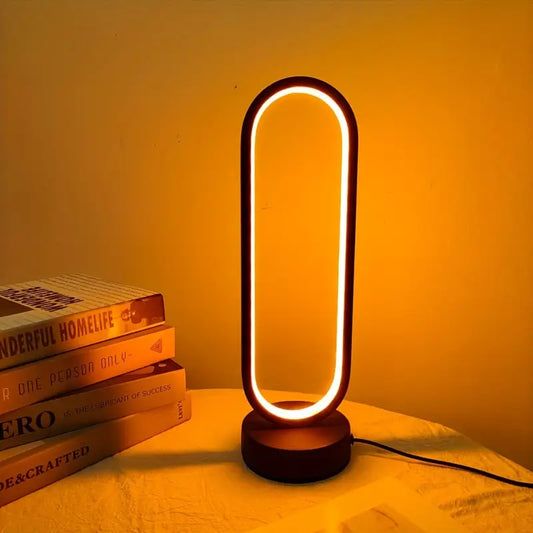 LUMIÈRE ORBITALE – RING-SHAPED USB DIMMABLE TABLE LAMP