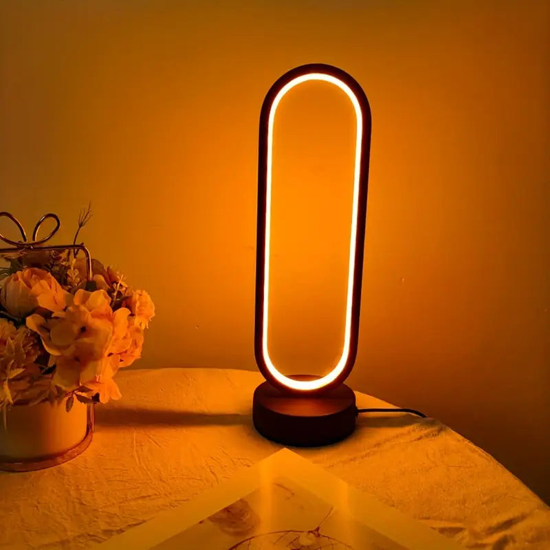 LUMIÈRE ORBITALE – RING-SHAPED USB DIMMABLE TABLE LAMP