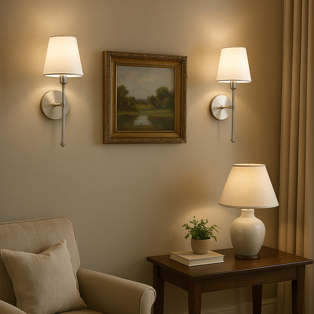 OSLO - WIRELESS WALL SCONCES (SET OF 2)